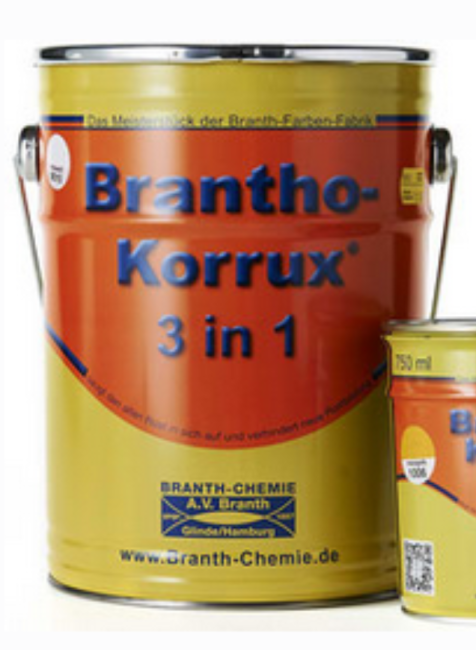 Rostschutzfarbe 3in1 Brantho-Korrux 5 Liter Offengebinde